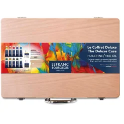 LEFRANC & BOURGEOIS feine Ölfarbe Deluxe Holzkasten