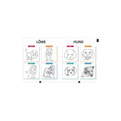 Level up! 1 Motiv - 4 Level zum Zeichnen