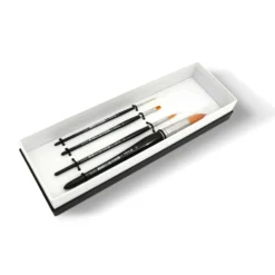 lineo Geschenkset Aquarellpinsel 2, Toray-Synthetik
