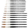 lineo Kolinsky Aquarell-Schlepperpinsel, rund, Serie 197