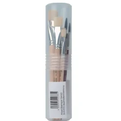 lineo Schulmalpinsel-Set Nr. 609 Feinhaar/Borste