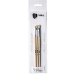 lineo Schulmalpinsel-Set Serie 518, Borste