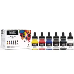 Liquitex® Ink Colour-Sets, 6 x 30 ml