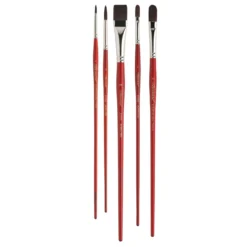 Léonard Acryltec Serie 212, 5er-Synthetikpinsel-Set