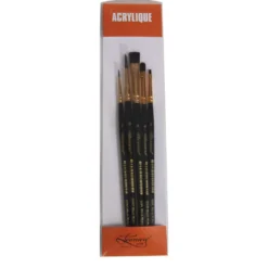 Léonard Black Ruby Acrylpinsel-Set, Serie 30