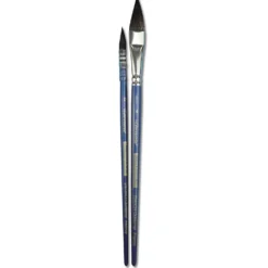 Léonard Outremer 2er- Pinselset, Fehhaar-Imitation