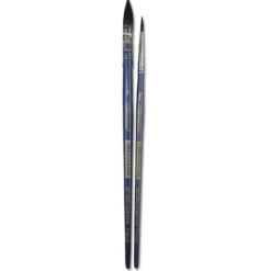 Léonard Outremer 2er- Pinselset, Fehhaar-Imitation