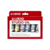 LUKAS STUDIO Feine Künstler-Ölfarbe, 6er-Set