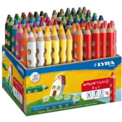 LYRA GROOVE® Triple 1 Buntstifte - 72er Set