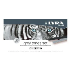 LYRA Pastellkreide Grautöne, 12er-Set