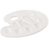 Malpalette, oval