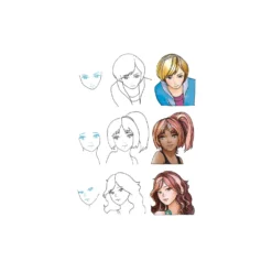 1000 Manga Motive zeichnen