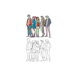 1000 Manga Motive zeichnen