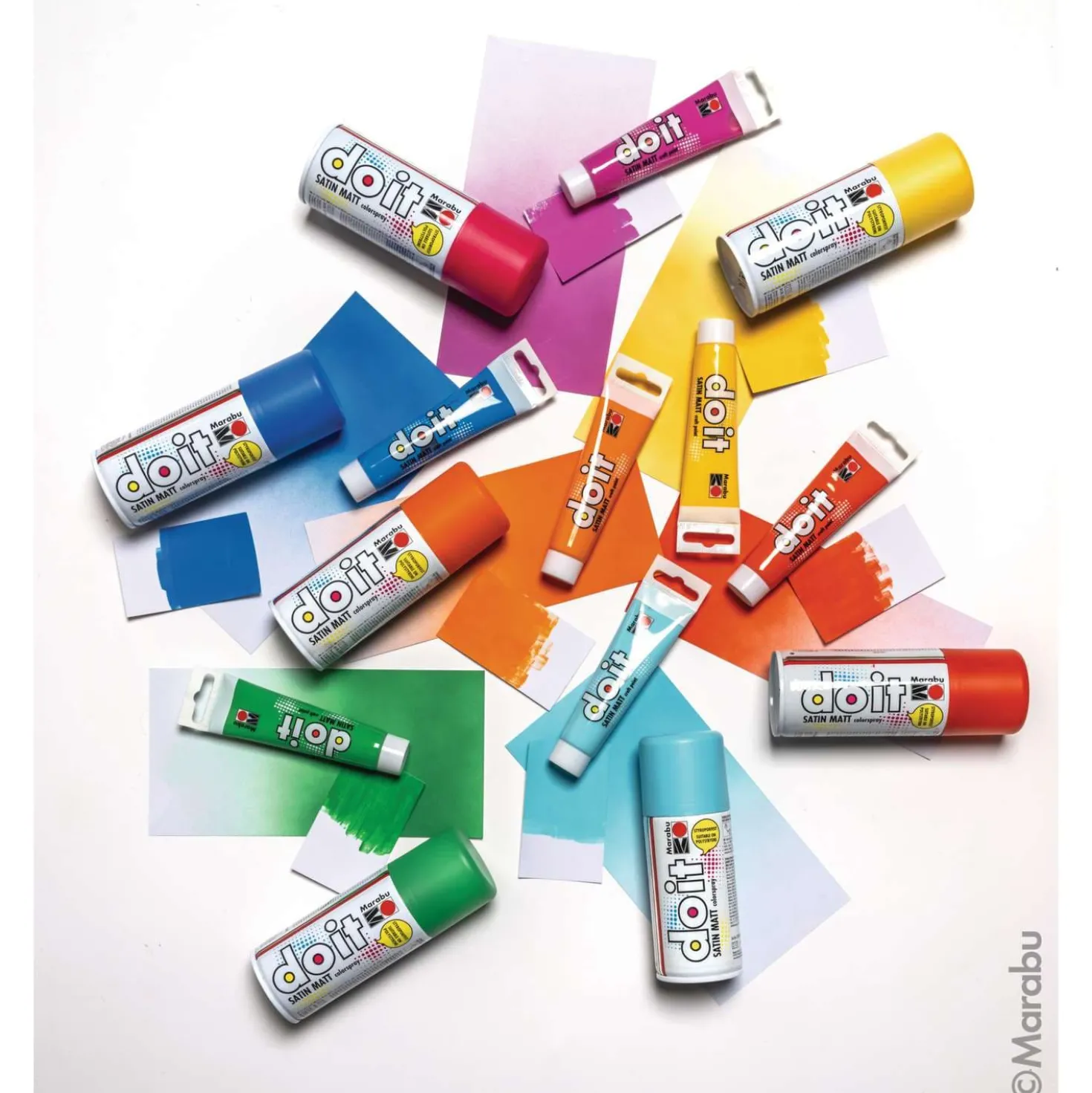 Marabu do it MATT Craft Marker, 6er-Set