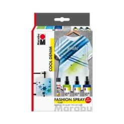 Marabu Fashion-Spray-Set Cool Denim
