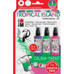 Marabu Fashion-Spray-Set Tropical Island