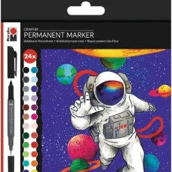 MARABU GRAPHIX Permanent Marker-Set Hero of Galaxy