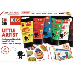 MARABU KiDS LITTLE ARTIST Künstlermal- und Bastelfarbe-Sets