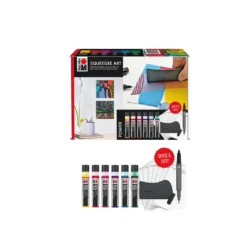 Marabu SQUEEGEE ART Acrylfarben-Set