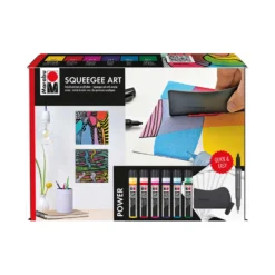 Marabu SQUEEGEE ART Acrylfarben-Set