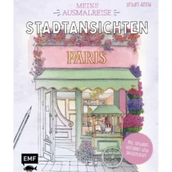 Meine Ausmalreise – Stadtansichten Paris