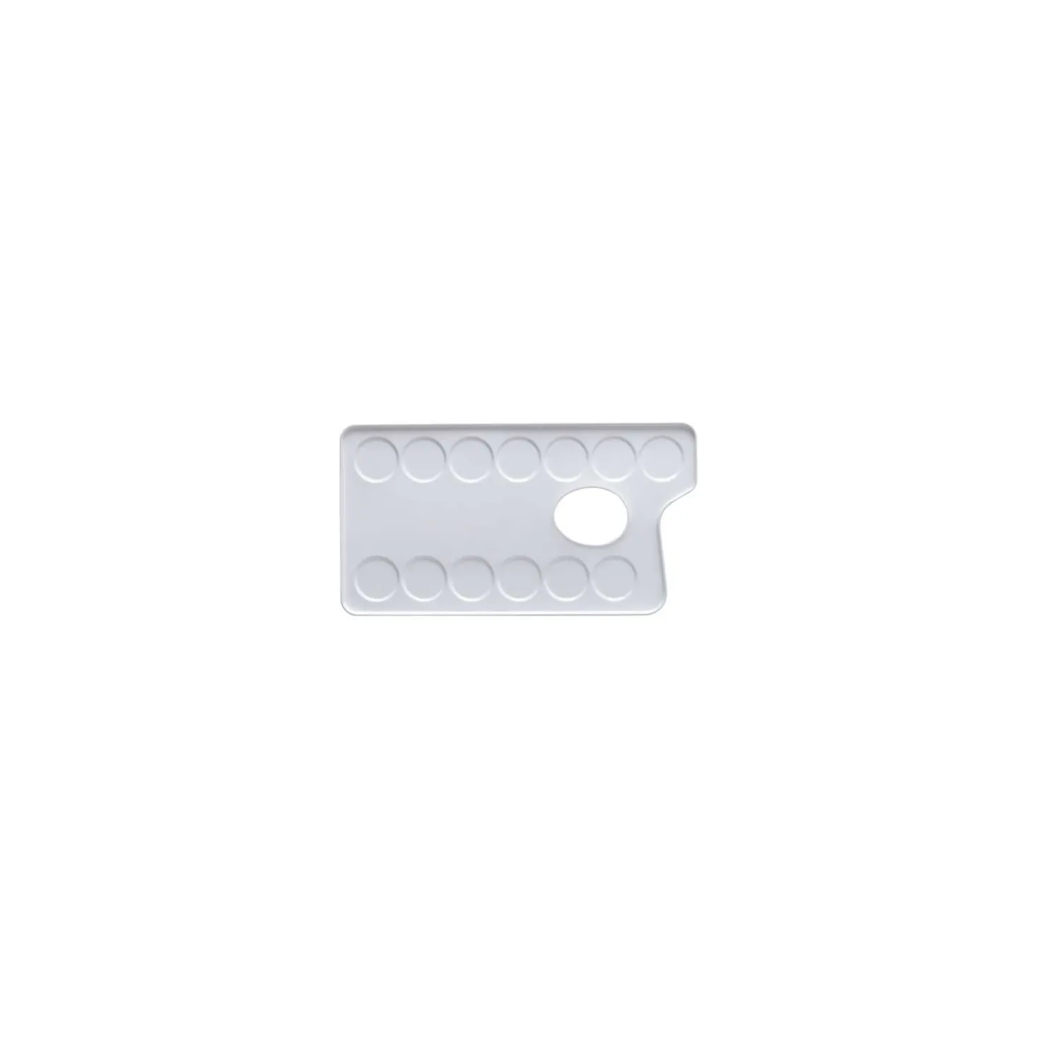 Metallpalette eckig