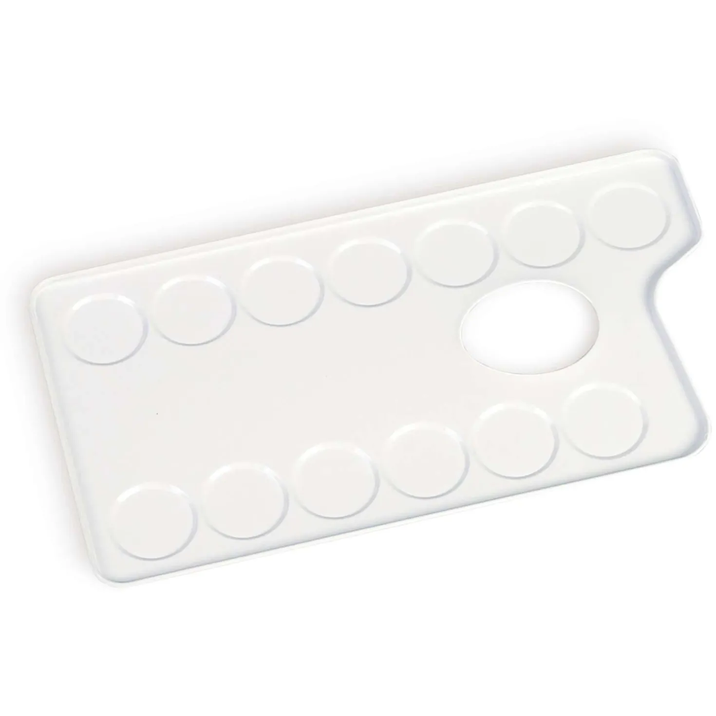 Metallpalette eckig