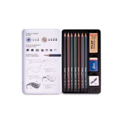 MILAN® Graphitstifte Set im Metalletui