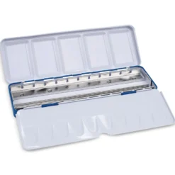 MILAN® Metallbox für Aquarellfarben, halbe Näpfchen
