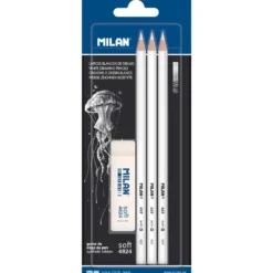 MILAN® Weiße Zeichenstifte Set
