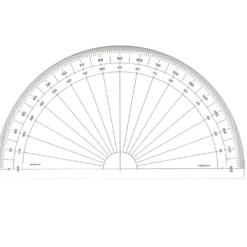 MINERVA Halbkreis-Winkelmesser ALTUGLAS 180°