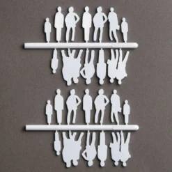 Miniaturen "Silhouettenfiguren" Modellbau-Zubehör