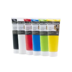 MOLENAER Acrylfarbe 6er-Sets