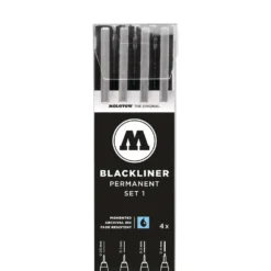 MOLOTOW™ BLACKLINER PERMANENT 4er Sets