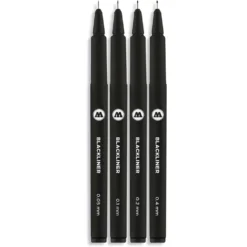 MOLOTOW™ BLACKLINER PERMANENT 4er Sets
