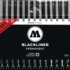 MOLOTOW™ | BLACKLINER PERMANENT Complete Set —13 pens