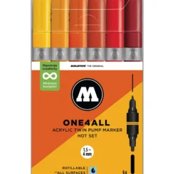 MOLOTOW™ ONE4ALL Acrylic Twin 6er-Sets
