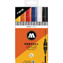 MOLOTOW™ ONE4ALL Acrylic Twin 6er-Sets