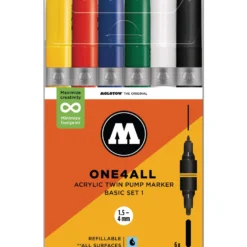 MOLOTOW™ ONE4ALL Acrylic Twin 6er-Sets