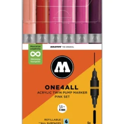 MOLOTOW™ ONE4ALL Acrylic Twin 6er-Sets