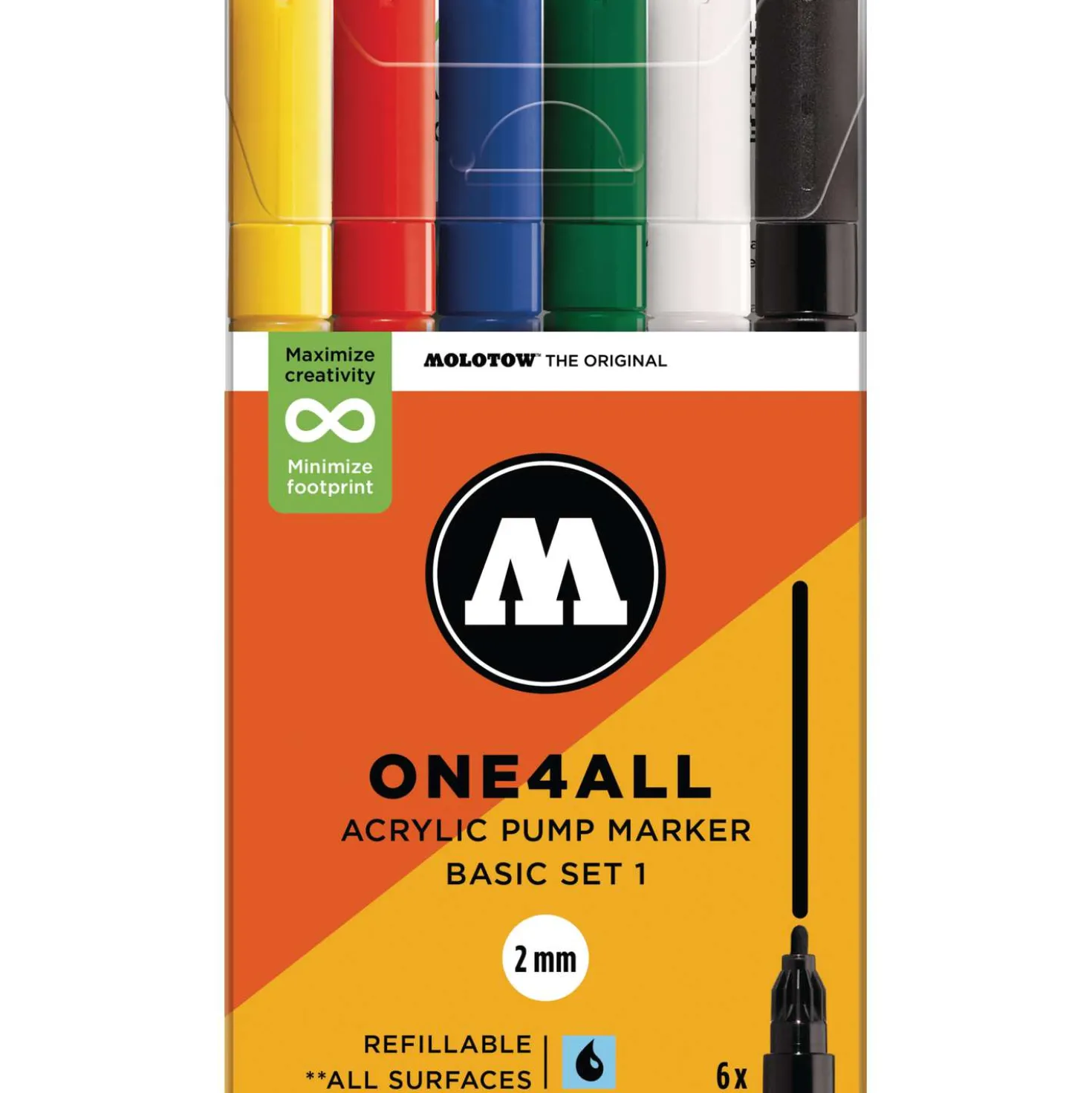 MOLOTOW™ ONE4ALL 6er-Sets 127HS