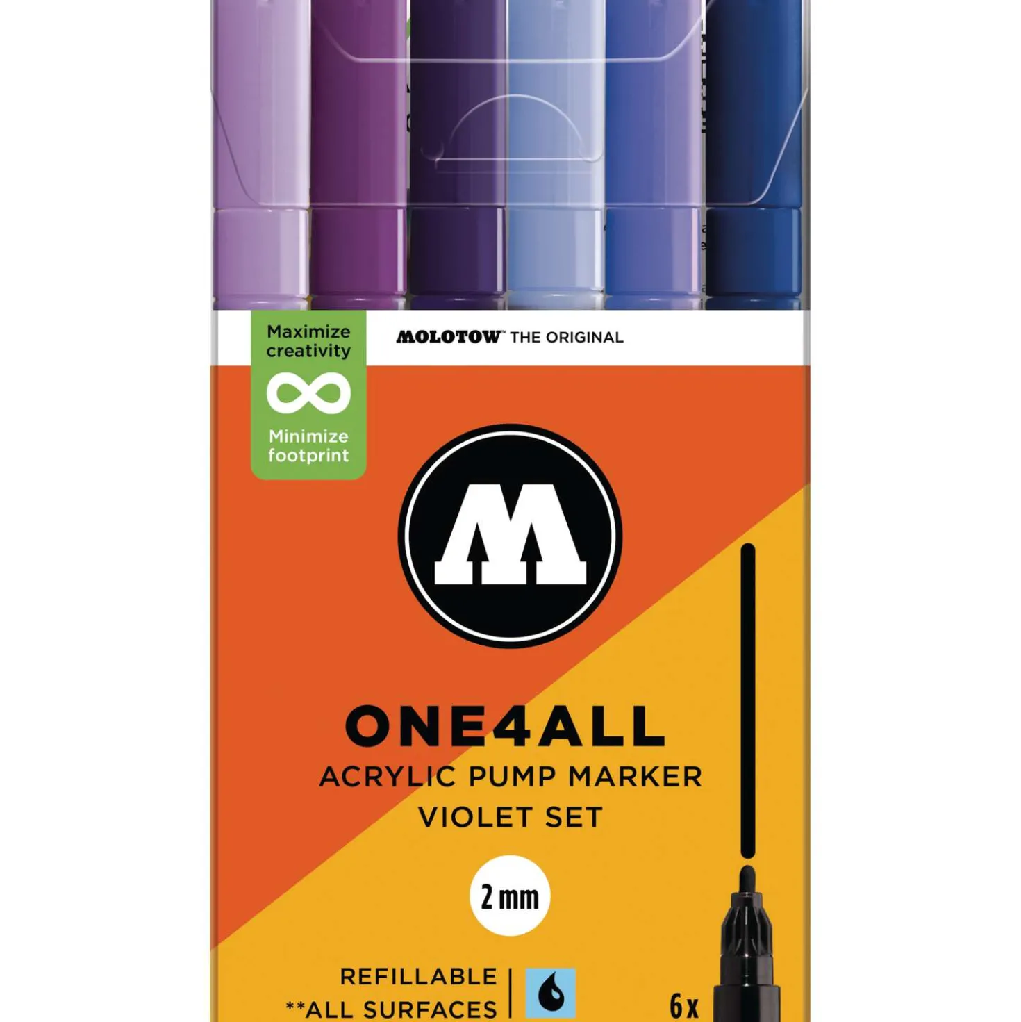 MOLOTOW™ ONE4ALL 6er-Sets 127HS