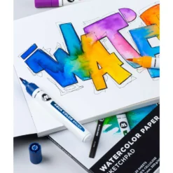 MOLOTOW™ WATERCOLOR PAPER SKETCHPAD, DIN A4 QUER