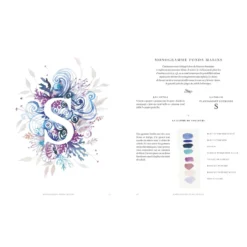 Monogramme in Aquarell
