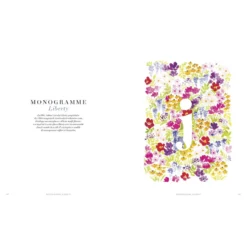 Monogramme in Aquarell