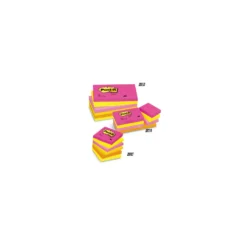 3M Post-it® Notes Würfelblock in Regenbogenfarbe