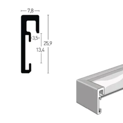 nielsen® ALPHA Alu-Wechselrahmen