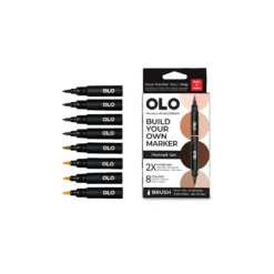 OLO™ Pinselmarker, 8er-Sets