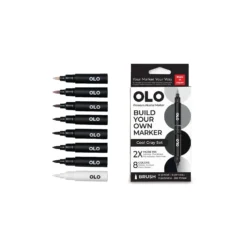 OLO™ Pinselmarker, 8er-Sets