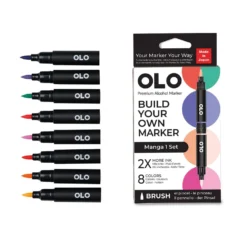 OLO™ Pinselmarker, 8er-Sets
